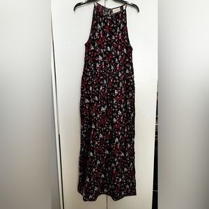 Women’s Universal Thread Floral Sundress, Sz Lg